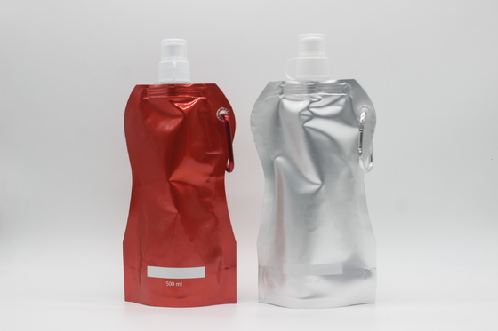 comprar Tamaño personalizado 500ml Liquido con chorro Bolsas de pie PET PE Gravura Superficie de impresión online manufacture