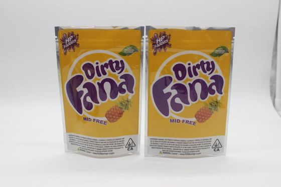 comprar 1g - la galleta del bolso de Mylar del papel de aluminio 28g empaqueta los bolsos que se pueden volver a sellar del almacenamiento de alimentos de Mylar online manufacture