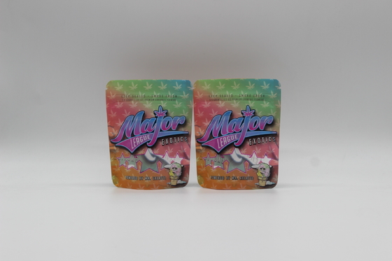 comprar El tacto suave mate del bolso 3.5g de Mylar del papel de aluminio de la cremallera se levanta para la flor de la mala hierba online manufacture