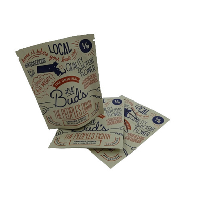 comprar Calidad alimenticia biodegradable bolsas de hierba de Mylar resistentes a la humedad con cremallera online manufacture