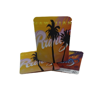 comprar Bajo plano Recuperación de hierba Embalaje Bolso de cremallera Mylar Bolsa de papel de aluminio online manufacture