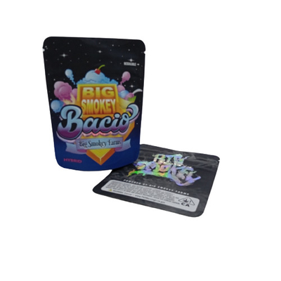 comprar Tres lados 300g 150g de hierba Mylar Bolsa de embalaje, cremallera Bolsas de papel de aluminio Mylar online manufacture