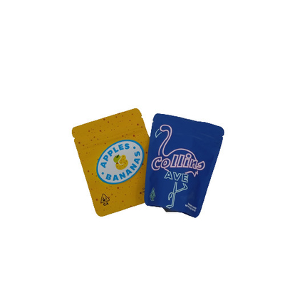 comprar Bolsas de hierba Mylar selladas térmicamente reutilizables con cremallera Eco amigable para el desodorante de embalaje online manufacture