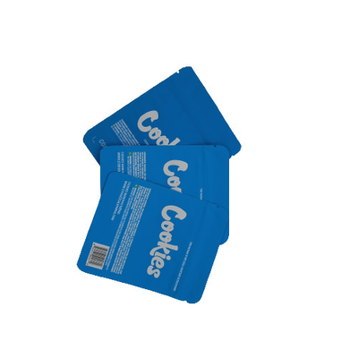 comprar Azul 50g Mylar Stand Up bolsas con cremallera Impresión de gravura para la hierba de dulces online manufacture