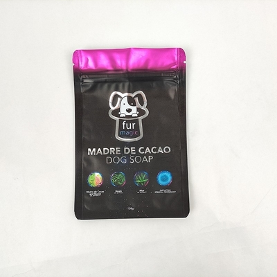 comprar Bolsas de papel de aluminio 3 Bolsas de empaque con cremallera sellada lateral Bolsa de almacenamiento de alimentos Bolsa de empaque con muesca de rasguño online manufacture