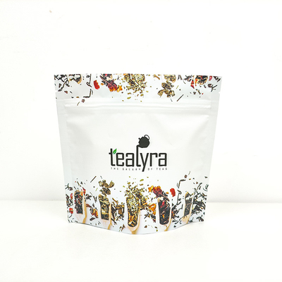 comprar Bolsas de embalaje de té reabribles impresas a medida Bolsas de embalaje de té Mylar Stand Up con cremallera online manufacture