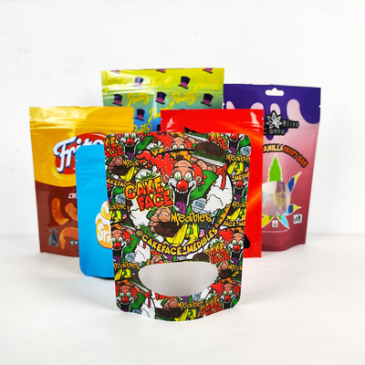comprar Envasado con sello de PET, papel de aluminio, bolsillo vertical 3.5G, bolsas Mylar a prueba de olor online manufacture