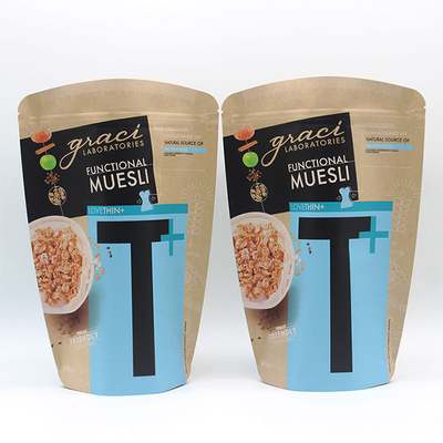 comprar Bolsa de papel Kraft de calidad alimenticia de papel de aluminio de calidad alimenticia online manufacture