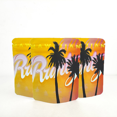 comprar Bolsas de almacenamiento de alimentos de Mylar reabreble de mate helado Bolsas de cerradura con cerradura de cerradura de papel de aluminio de té negro online manufacture