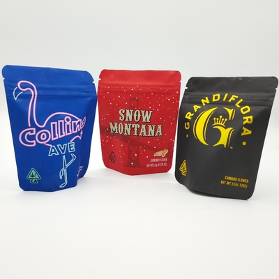 comprar Impresión de prueba de olor Bolsa Mylar 3.5g 7.0g 14g 28g 1lb onza Embalaje de alimentos personalizado online manufacture