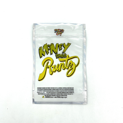 comprar Logotipo personalizado impermeable de tres lados Bolsa de sello Gota de jalea Bolsas de embalaje de alimentos gomosos online manufacture