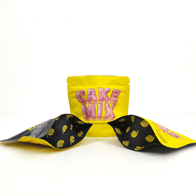 comprar 3.5g Bolso de ziplock de Mylar Matte A prueba de olores para niños Bolso de pie online manufacture