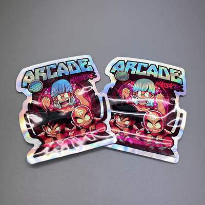comprar La forma irregular de encargo de Logo Die Cut Mylar Bags empaqueta el bolso de empaquetado del caramelo de la comida online manufacture