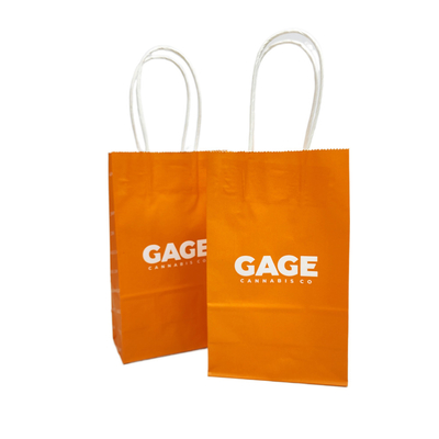 comprar Los bolsos que hacen compras de papel del SGS con las manijas para los bocados de las mercancías del supermercado visten los zapatos online manufacture