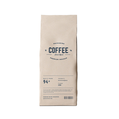 comprar Embalaje de café biodegradable Bolso de embalaje de cerradura de cerradura con cremallera online manufacture