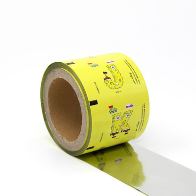comprar La película de rollo impresa del papel de aluminio laminó la película común del rollo que empaquetaba para el sello caliente online manufacture