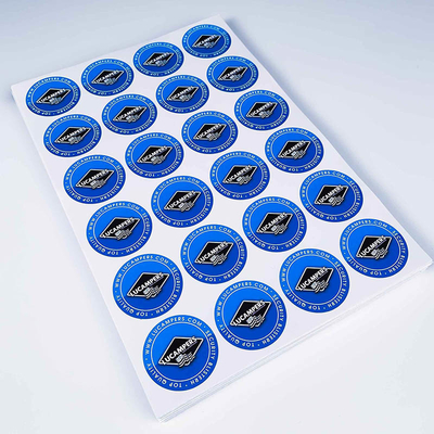 comprar Sola etiqueta engomada echada a un lado desprendible brillante/mate/sellado de grabación en relieve/caliente con la filigrana online manufacture