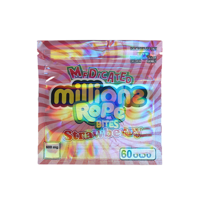 comprar Bolsa de sello de 3 lados duradera reciclable para envases de dulces online manufacture
