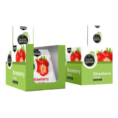 comprar Caja de cartón de papel de almacenamiento de alimentos a medida Caja de impresión de grabado de cartón de impresión plegable online manufacture