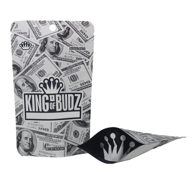 comprar 3.5g 7g Zipper Bolsas Mylar suave toque y olor a prueba de niños para el embalaje de galletas online manufacture