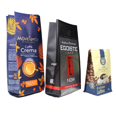 comprar Bolsa de embalaje de café con cremallera 250 g 500 g Bolsa de café de papel de aluminio de 1 kg con desgasificación online manufacture