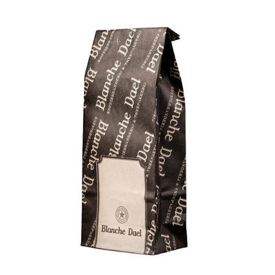 comprar Bolsa de cartón de lado impreso de papel kraft sellado por calor Bolsa de embalaje biodegradable para café online manufacture