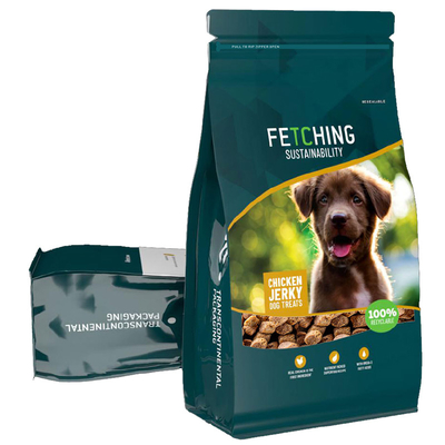 comprar Eco Amigable Biodegradable Snacks para mascotas de lado Gusset de fondo plano Bolso de pie online manufacture