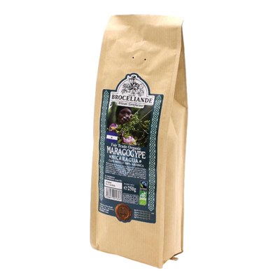 comprar 250 g Bolsa de embalaje de papel marrón para sello térmico Compostable Nuts de arroz Bolsa de plástico de lado Gueest online manufacture