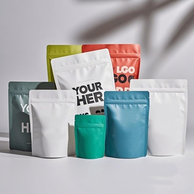 comprar Custom Printed Stand Up Zipper Pouches for Food Packaging MOQ 1000pcs online manufacture