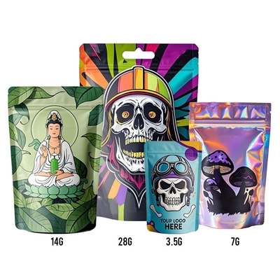 comprar Custom Printed Stand Up Zipper Pouch for Food Packaging online manufacture