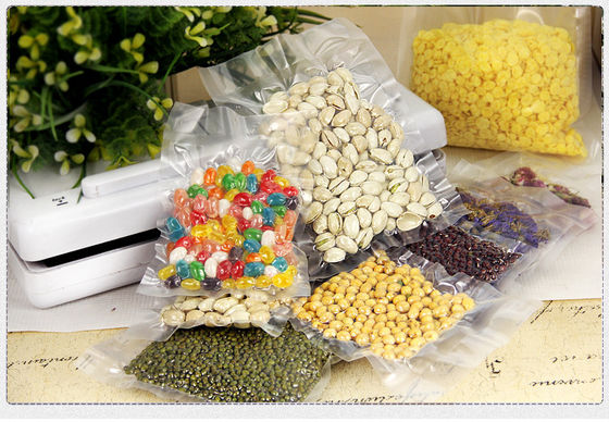 comprar Bolsas de embalaje de vacío anti-fugaje de PE laminadas Bolsas ziplock reutilizables online manufacture