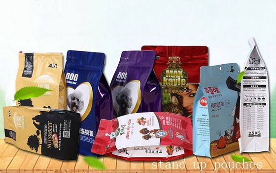 comprar Soporte del plástico encima de los bolsos de la cremallera a prueba de humedad para el acondicionamiento de los alimentos online manufacture