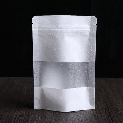 comprar Mega ver a través de las bolsas de cerradura bolsas de papel de cierre blanco online manufacture