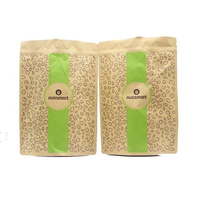 comprar Impresión personalizada de cremallera de papel Kraft marrón bolso de pie para el té bolso de cremallera online manufacture
