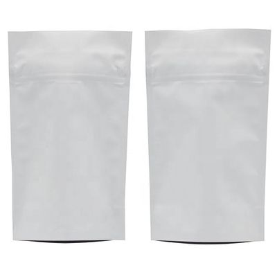 comprar ziplockk Mylar White Kraft Stand Up Pouch Compostable No tóxico MOPP online manufacture