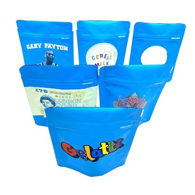 comprar Bolsas de pie biodegradables a prueba de niños 3.5 gramos Bolsas de cremallera con bolso de juguete Mylar online manufacture