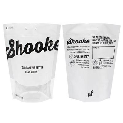 comprar VMPET Doypack Zip Lock Bolsas de bolsas Stand Up Bolsas con ventana online manufacture