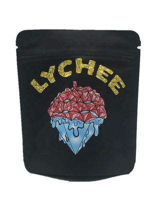 comprar 110 Microns Soft Touch Bolsa Mylar Bolsa de juguete con muesca de lágrima Embalaje de bolsa reabreble online manufacture