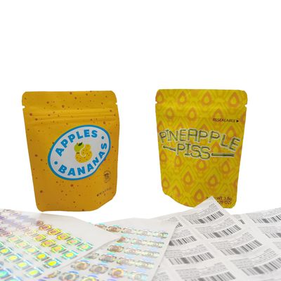 comprar Matte Compostable Holográfico Stand Up Bolso de vacío hermético para el embalaje de alimentos online manufacture