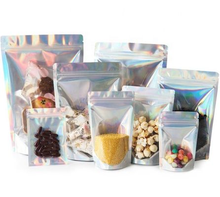 comprar Bolsas holográficas de plástico de aluminio de 120 micras online manufacture