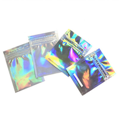 comprar 7g Bolsas de aluminio reciclables Holográfico Gravnre Impresión lateral online manufacture
