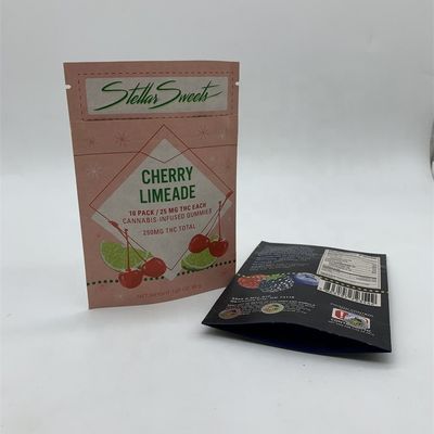 comprar 12C Bolsa de cremallera de pie MOQ500 Bolsas de cremallera de grado alimenticio de Mylar online manufacture