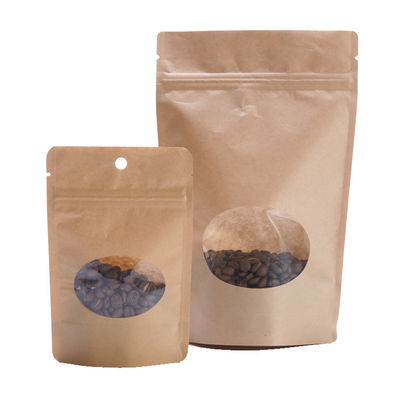 comprar Bolsas de café de papel marrón de 150 g Bolsas de café de bolsas de café de 130 mm de ancho online manufacture