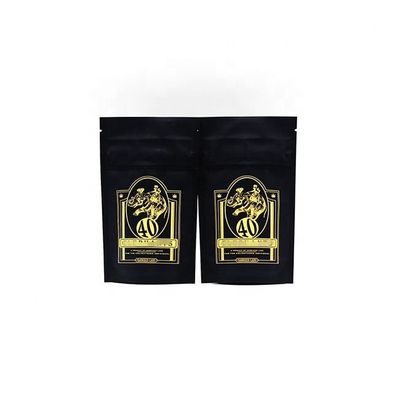 comprar 70 g Bolsa de retorte de pie 100 Mircons Bolsas laminadas de impresión negra online manufacture