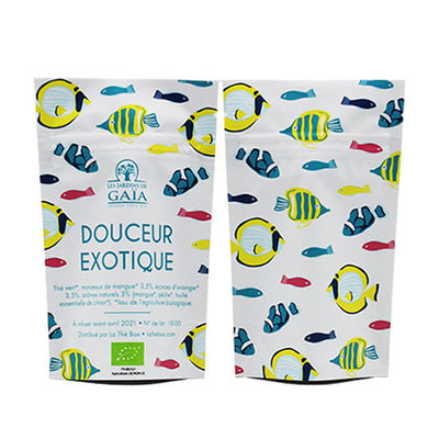 comprar Embalaje de bolsas de grado alimenticio Cerradura con cremallera personalizada Bolsa a prueba de olor Amigable al medio ambiente para el embalaje de alimentos online manufacture