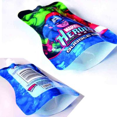 comprar Bolsa de 2L con chorro líquido GMP Bolsa de embalaje de impresión de jugo de frutas personalizada online manufacture