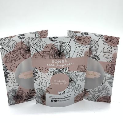comprar Bolsas de limpieza corporal de 50 micras con cremallera Mylar y bolsas de embalaje flexibles con impresión CMYK online manufacture