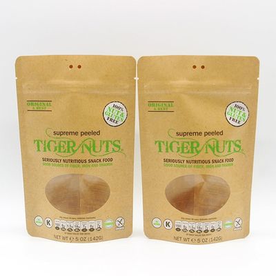 comprar Embalaje de alimentos reutilizables biodegradables bolsas de pie impermeables 8 sello lateral online manufacture