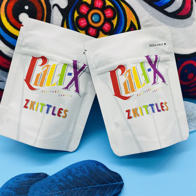 comprar VMPET 120 Micrones Bolso de ziplock de Mylar Cali X Zkittlez Bolso de Doypack de libra de Mylar online manufacture