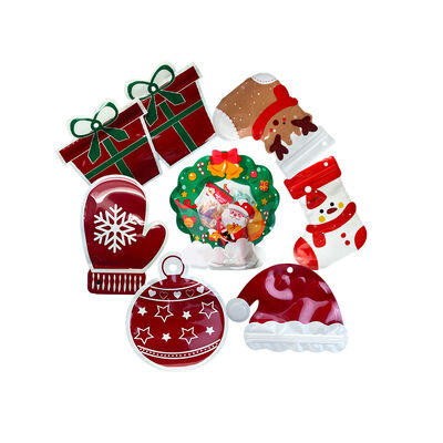 Envases de Navidad con tapa de cremallera